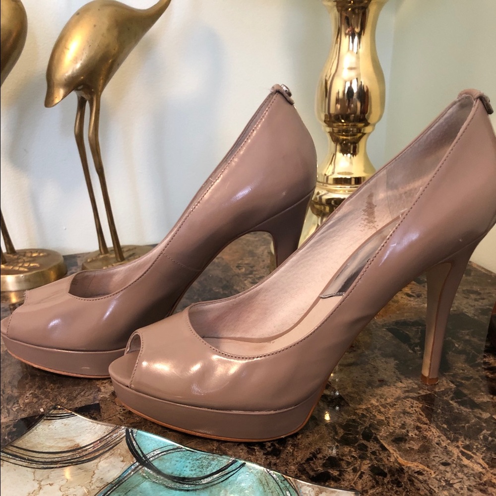 Michael Kors open toe heals